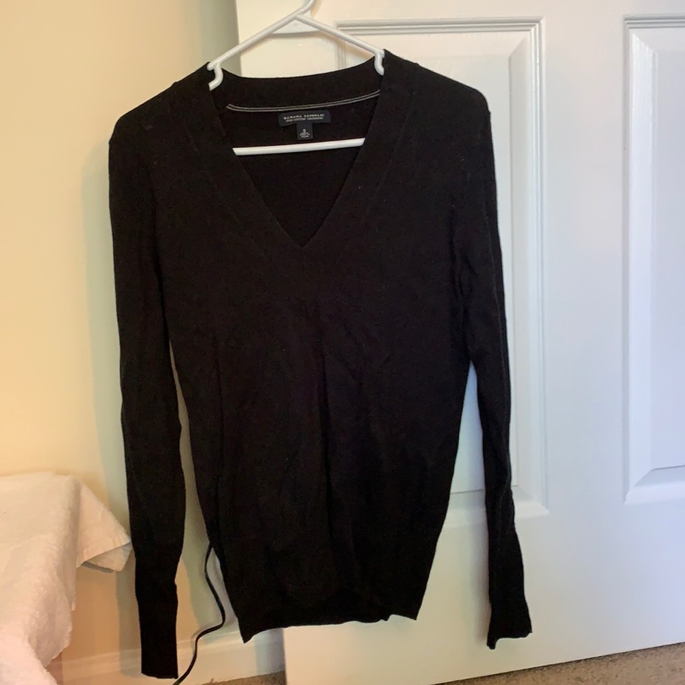Banana Republic Silk Cotton Cashmere top
